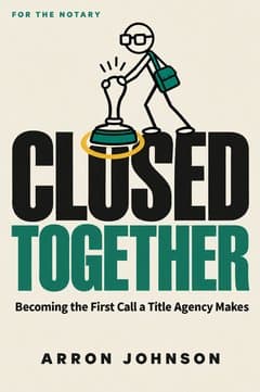 Closed Together, notary edition cover